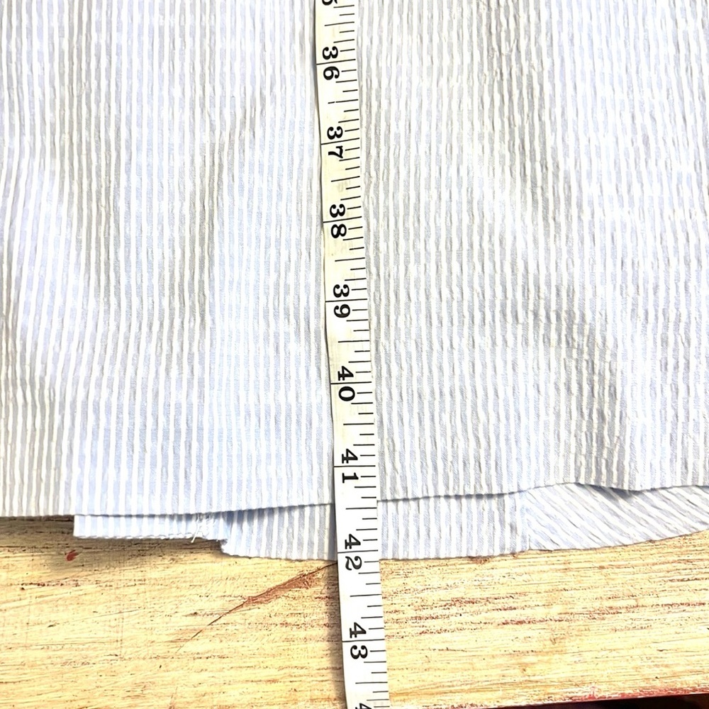 Jaeger -Classic Prep Blue/White Textured Dress, Excellent Condition, Size XL - Picture 11 of 13